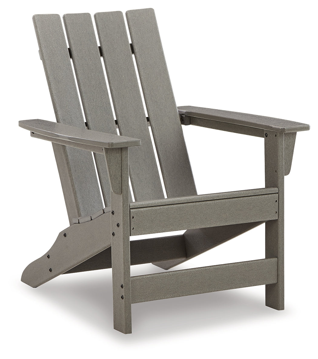Visola Gray Outdoor Adirondack Chair - Ornate Home