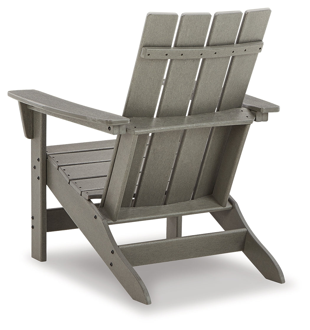 Visola Gray Outdoor Adirondack Chair - Ornate Home