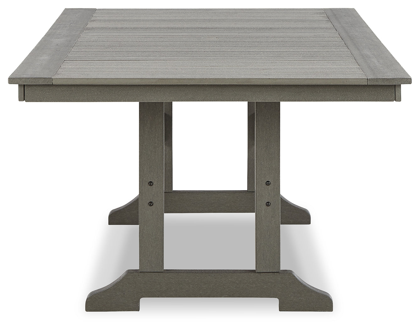 Visola Gray Outdoor Dining Table - Ornate Home
