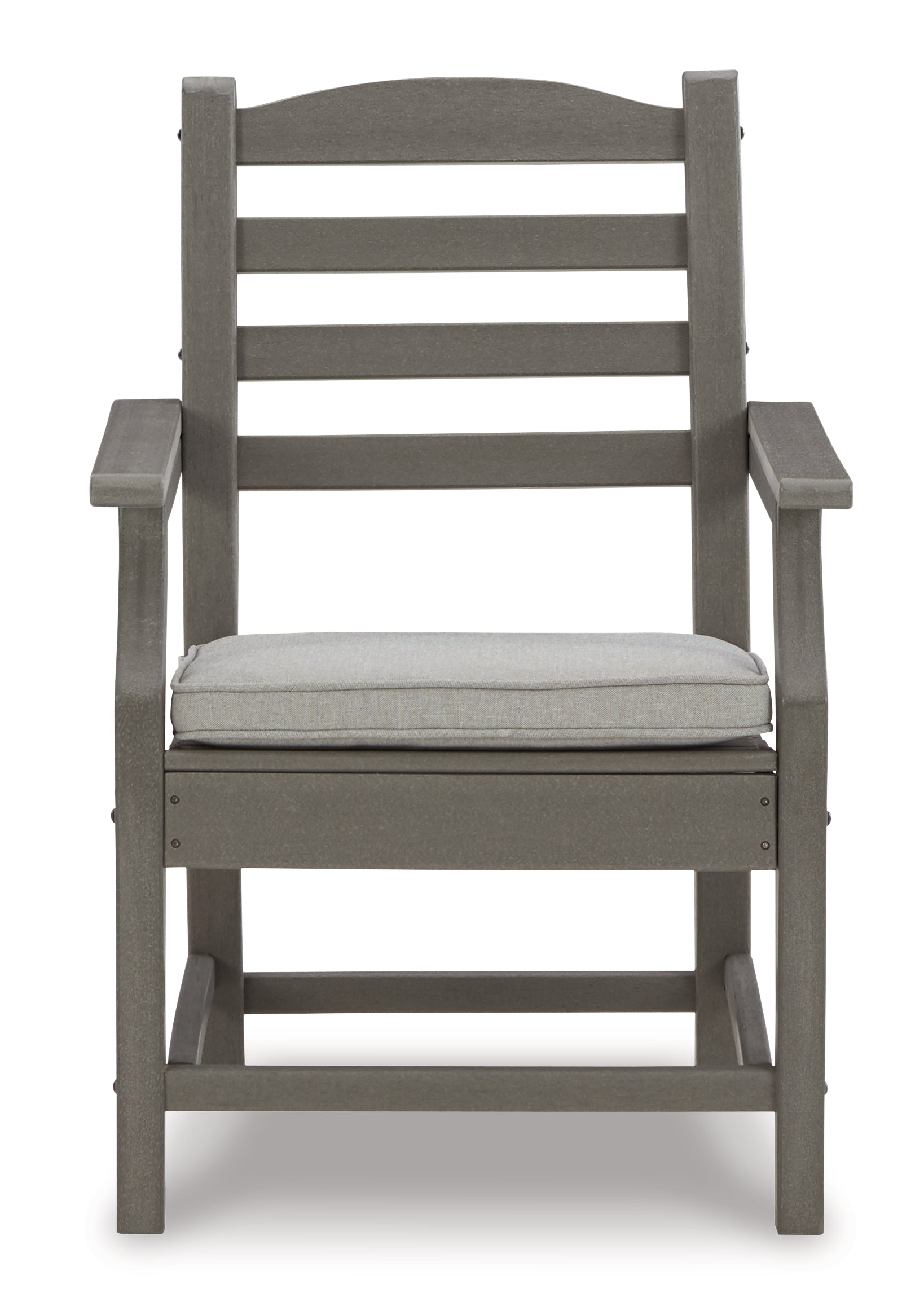 Visola Gray Outdoor Dining Table w/6 Chairs - Ornate Home