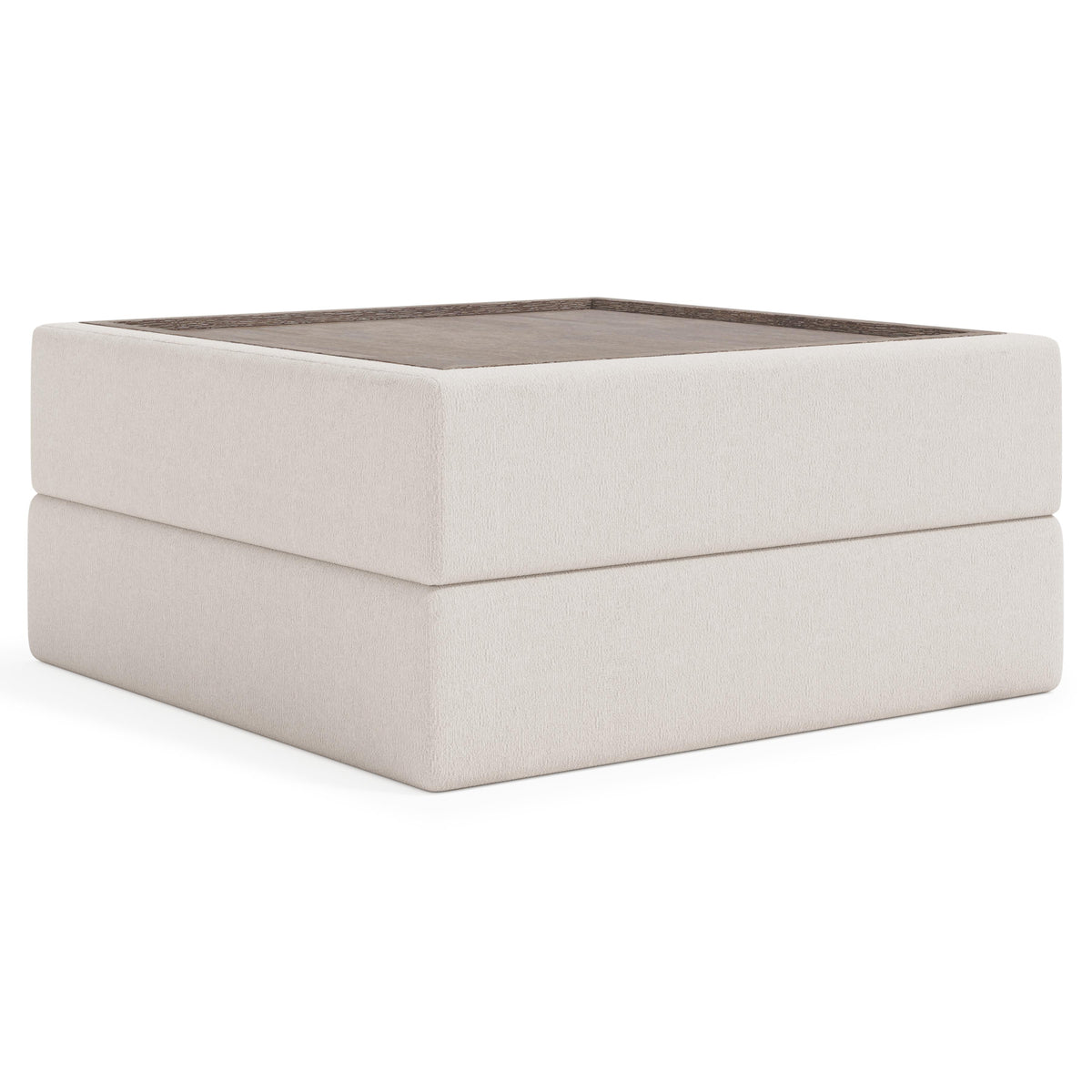 Vista Gray Ottoman - Ornate Home