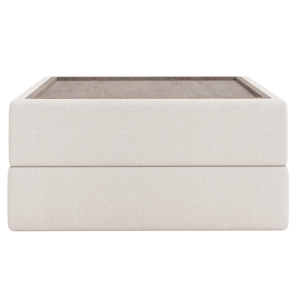 Vista Gray Ottoman - Ornate Home