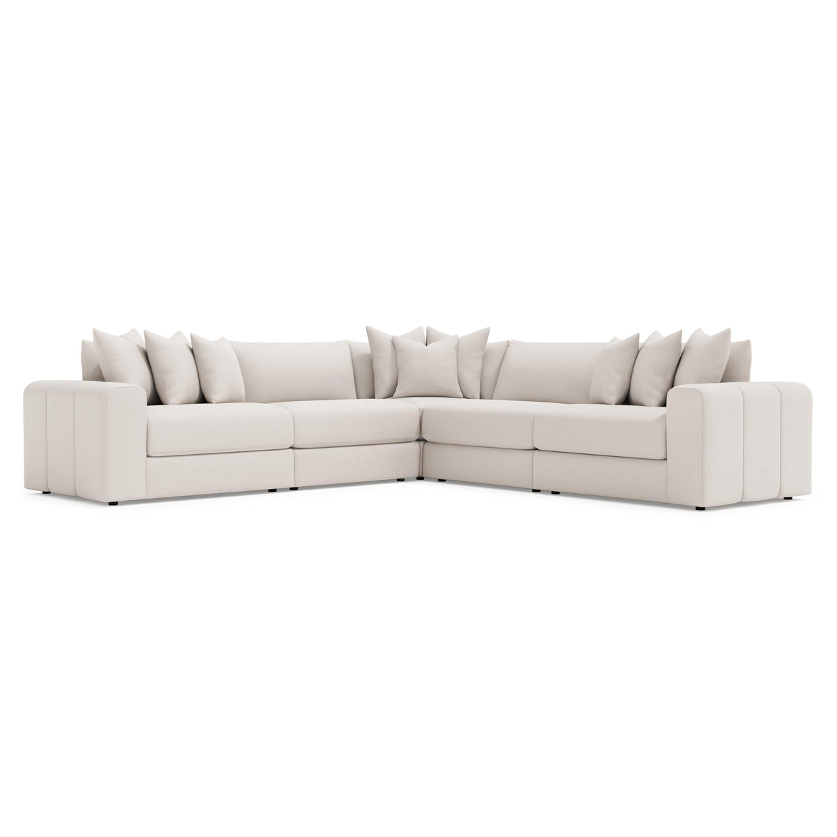 Vista Ivory Sectional - Ornate Home