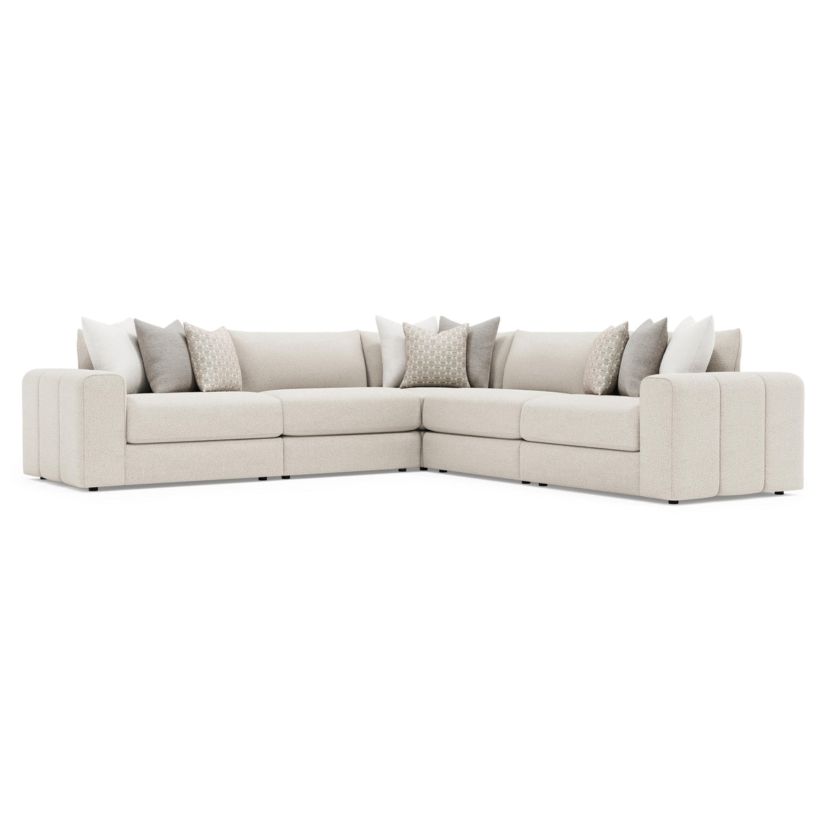 Vista Ivory Sectional - Ornate Home