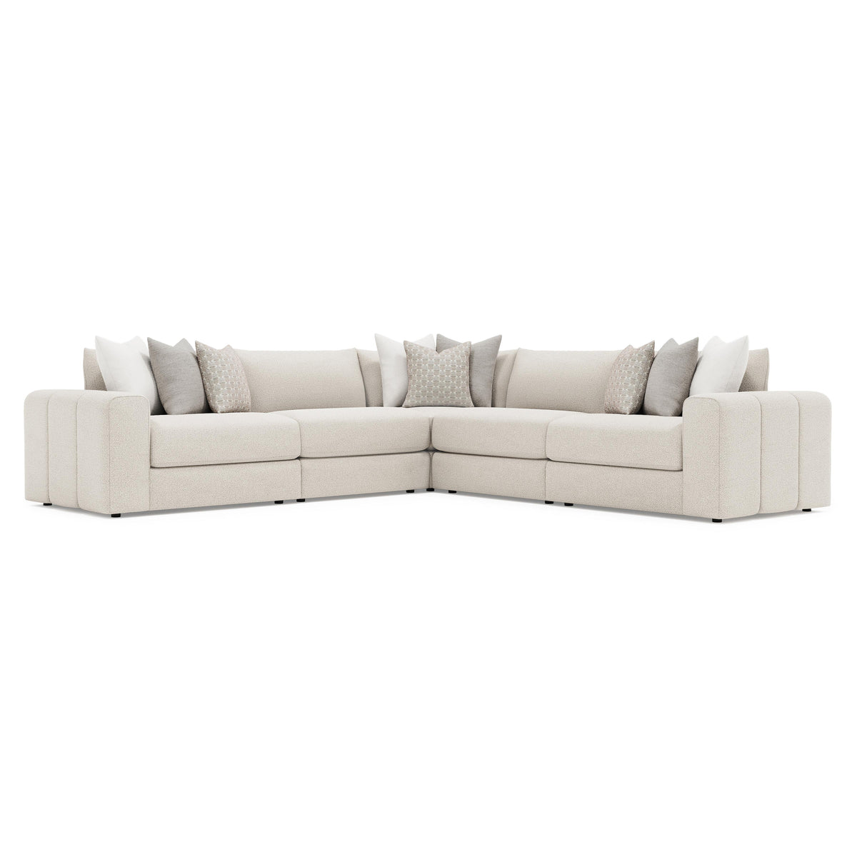 Vista Ivory Sectional - Ornate Home