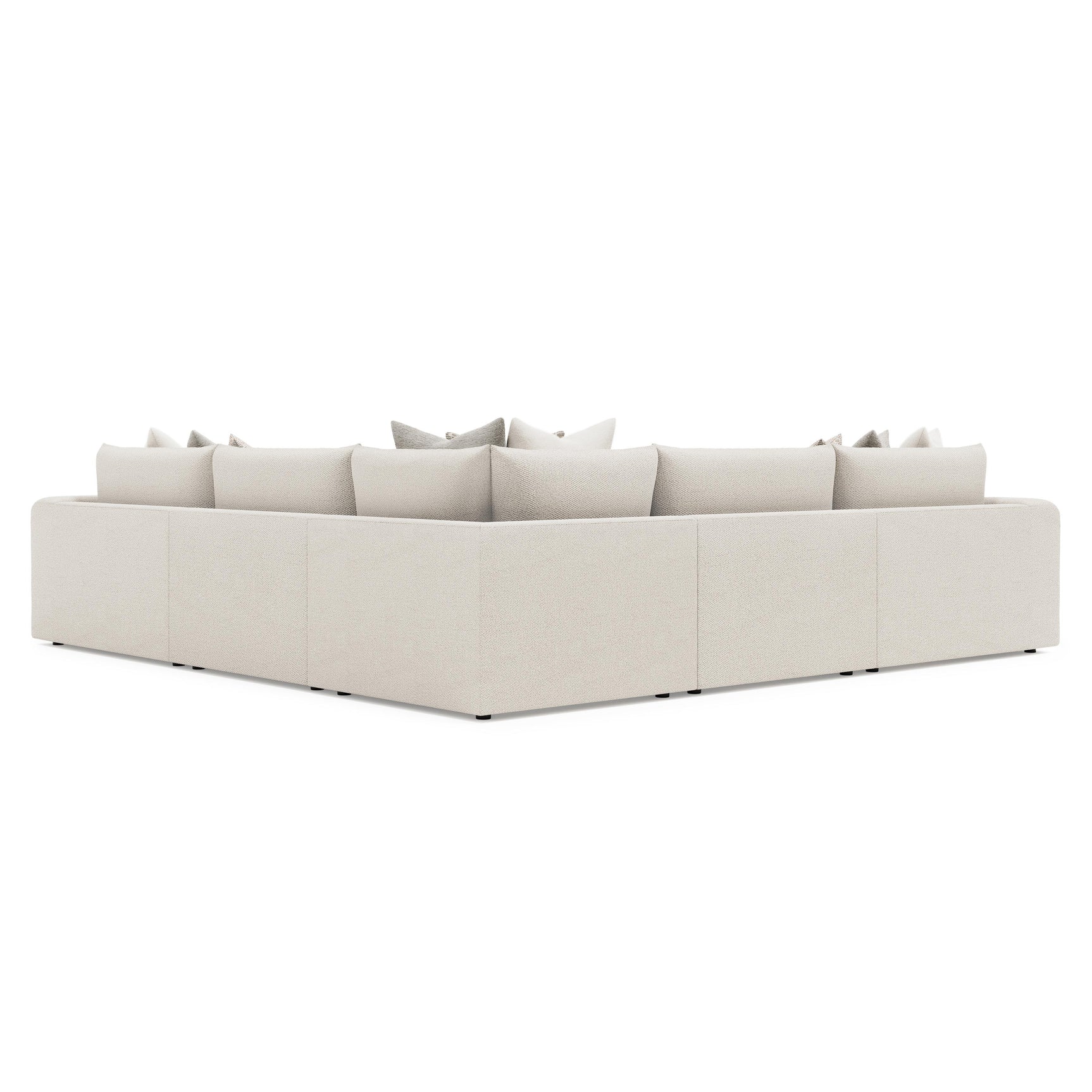 Vista Ivory Sectional - Ornate Home