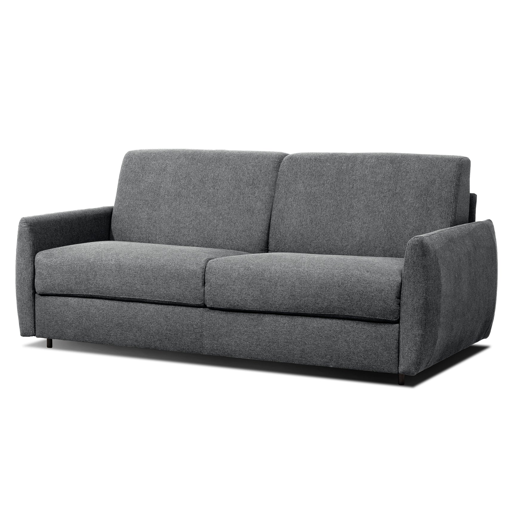 Vitale Dark Gray Pull-Out Full Memory Foam Sleeper Sofa - Ornate Home