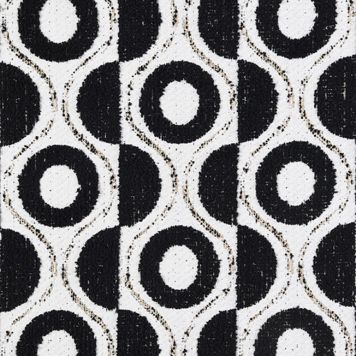 Viviani White/Black Accent Chair - Ornate Home