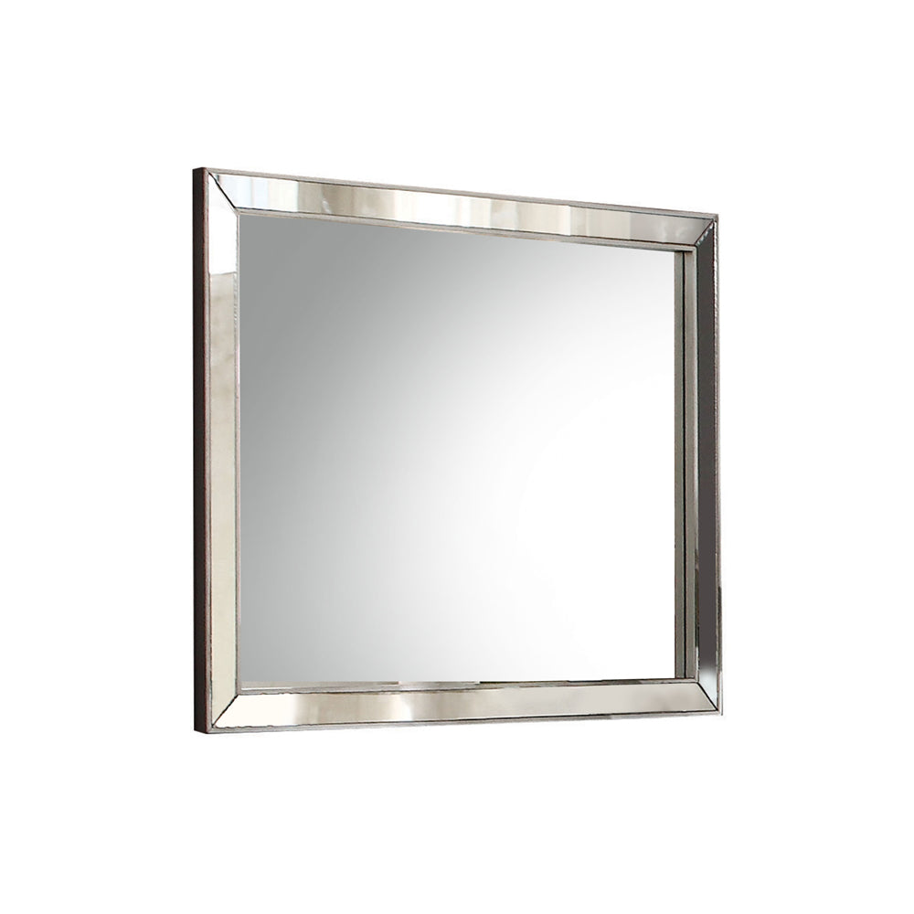 Voeville II Platinum Mirror - Ornate Home
