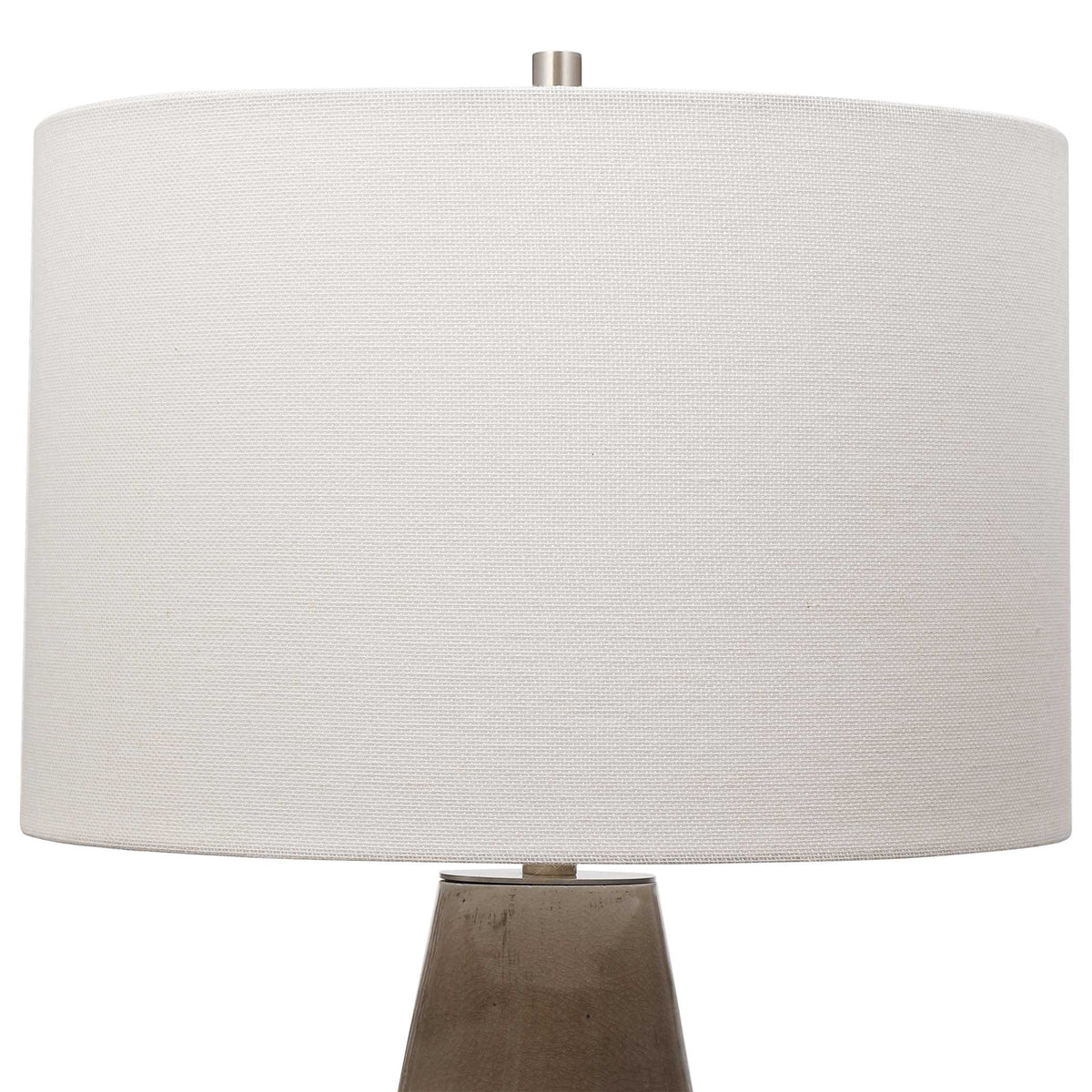 Volterra Taupe-Gray Table Lamp - Ornate Home