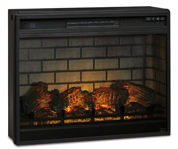 W100-121 / Electric Infrared Black Fireplace Insert / 31" (Online Special Price) - Ornate Home