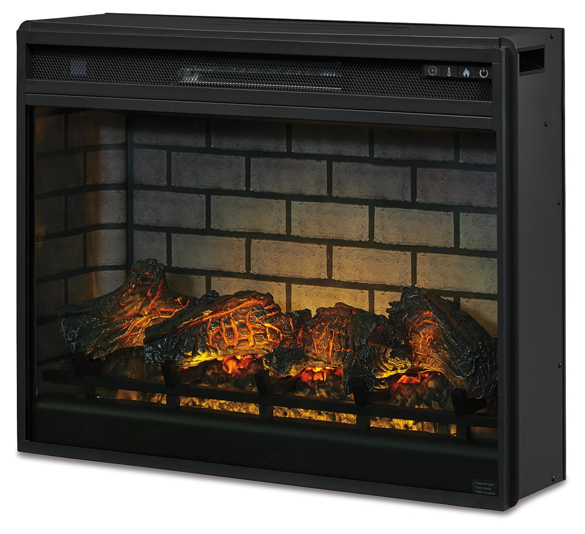 W100-121 / Electric Infrared Black Fireplace Insert / 31" (Online Special Price) - Ornate Home