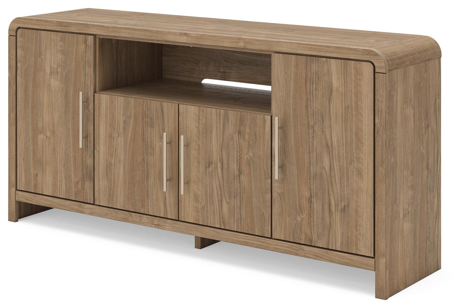 Dovander Brown Extra Large TV Stand (Online Special Price)