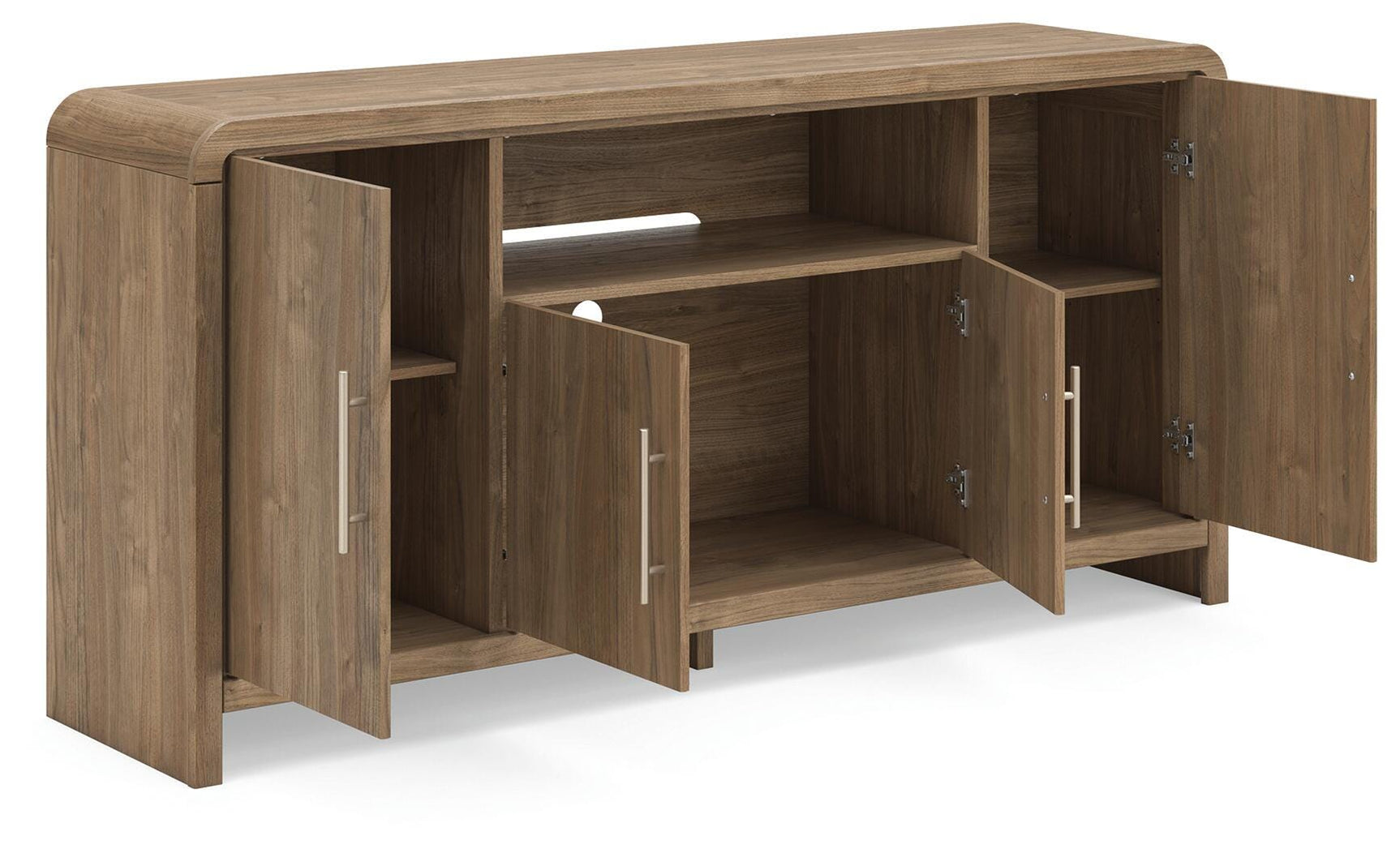Dovander Brown Extra Large TV Stand (Online Special Price)