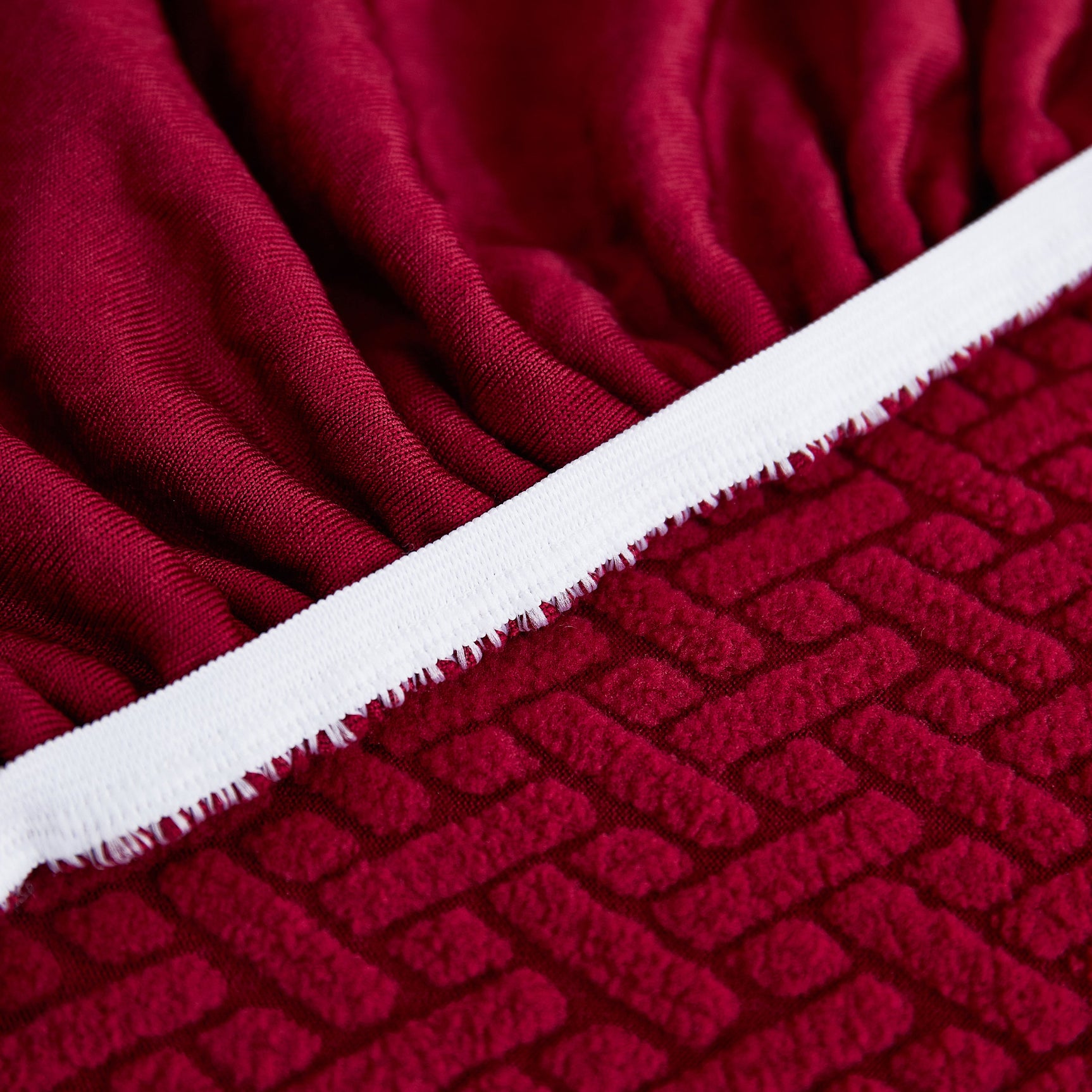 Tailored Sofa Cushion Covers Stretch Couch Seat Covers with Skirt for Sectional Sofas