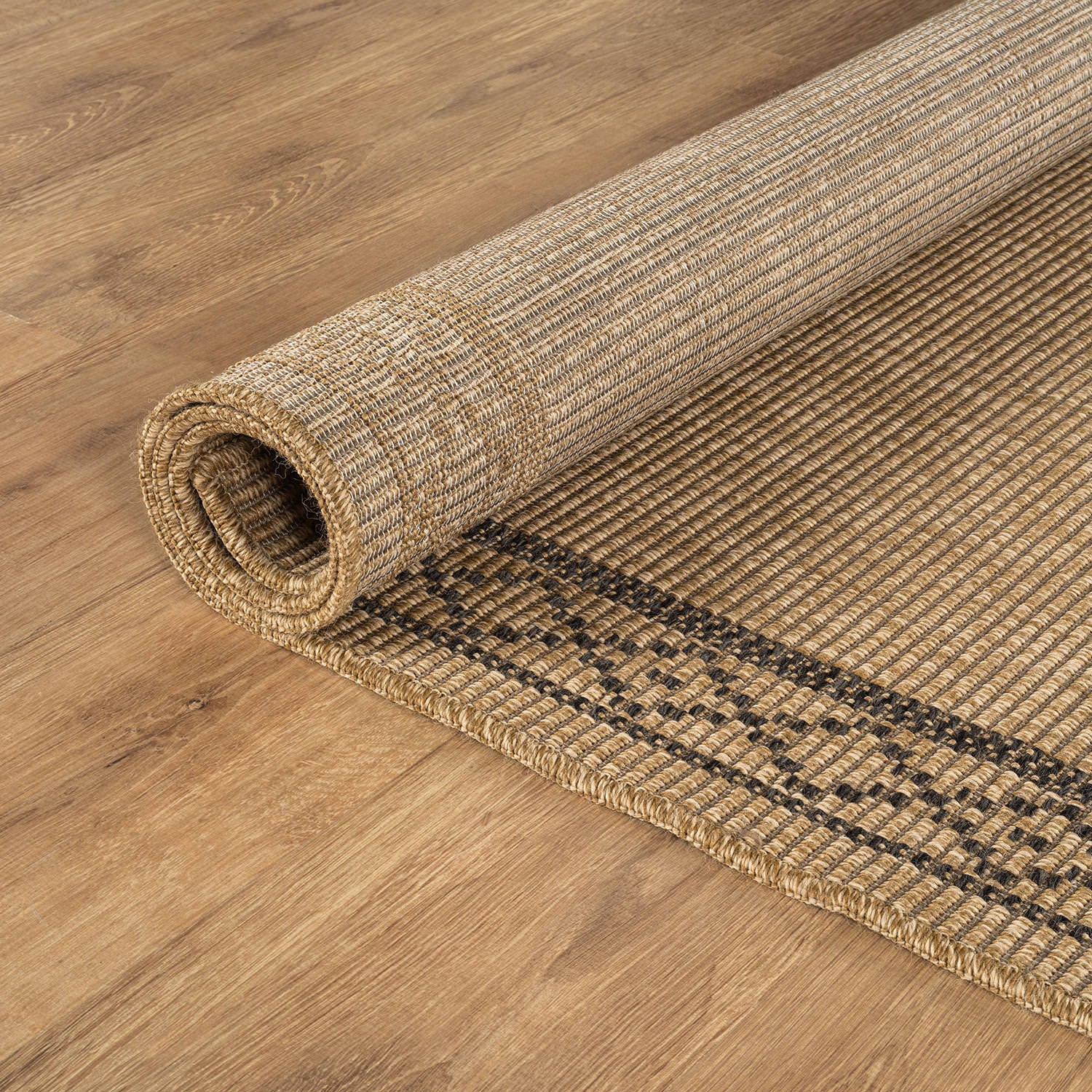 Woolen Natural Easy Jute-Look Area Rug | Pet-Friendly & Durable