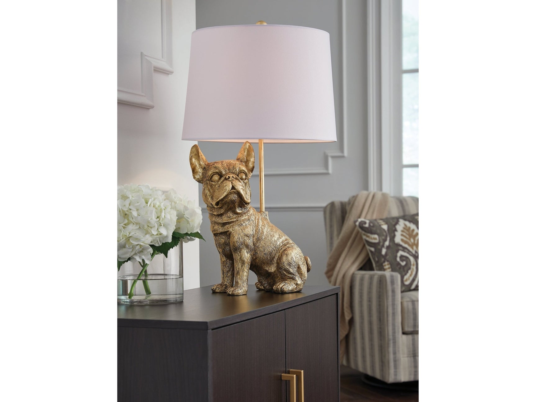 Wadeland Gold Finish Table Lamp - Ornate Home