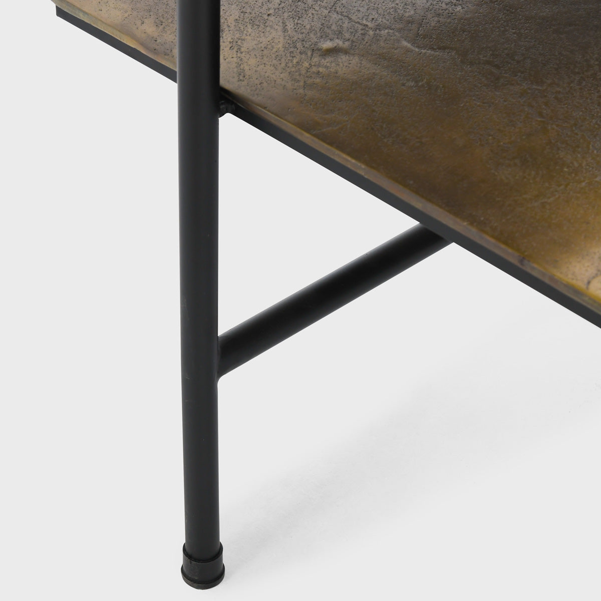 Wagner Brown/Black Coffee Table - Ornate Home