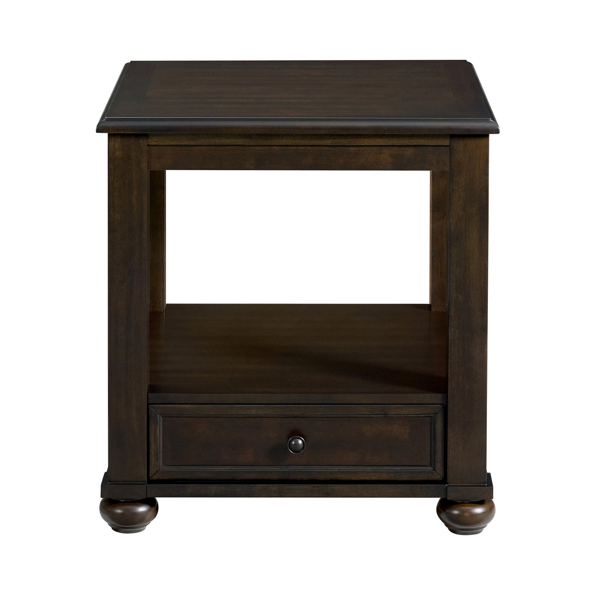 Wagner Cherry End Table - Ornate Home