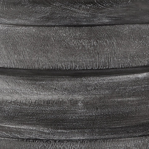 Wahida Distressed Black Poly Table Lamp - Ornate Home