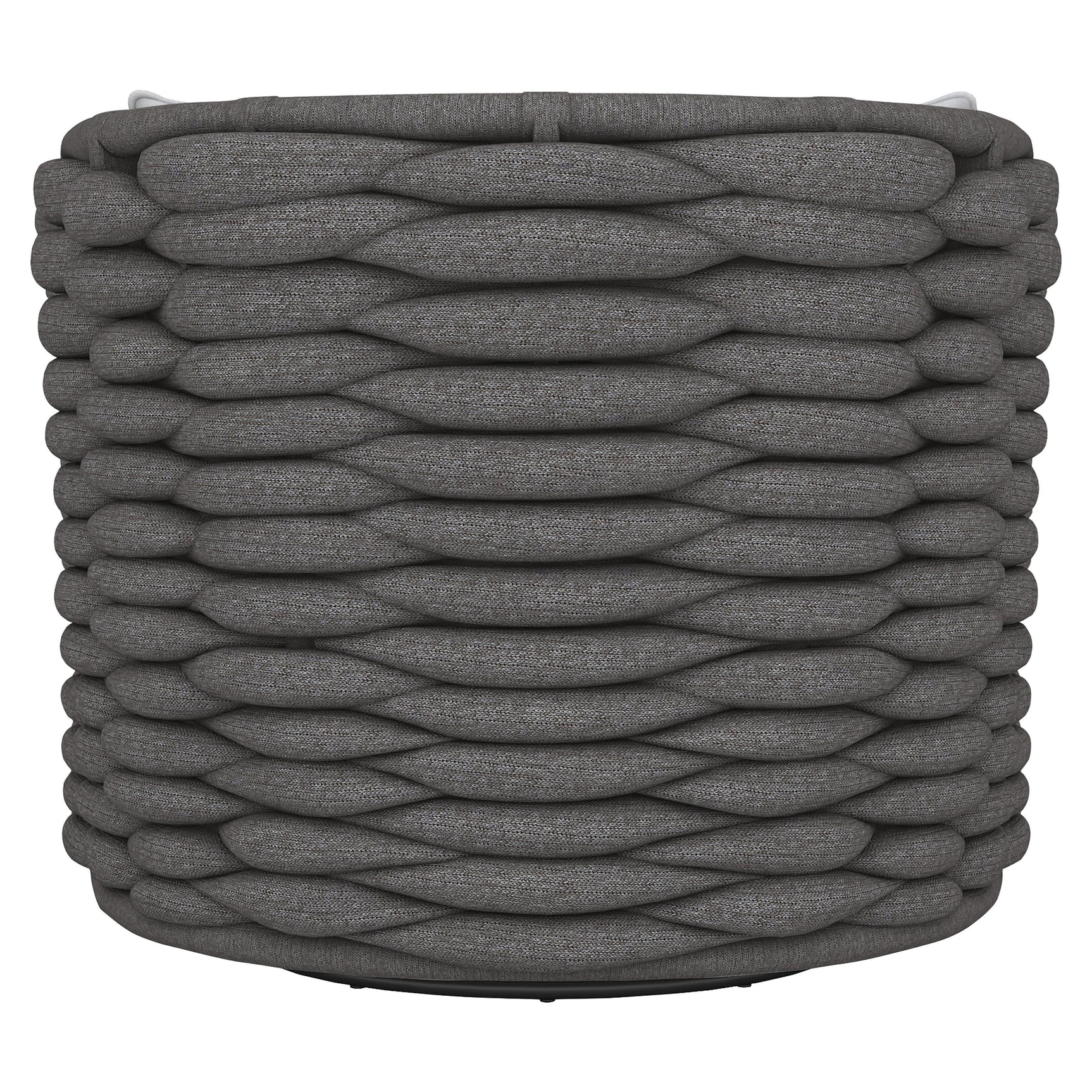 Wailea Cadet Grey/White/Cream Outdoor Swivel Chair - Ornate Home