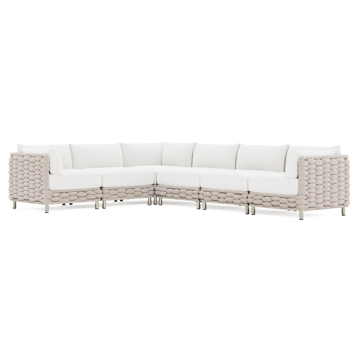 Wailea Nordic Grey Outdoor Sectional - Ornate Home