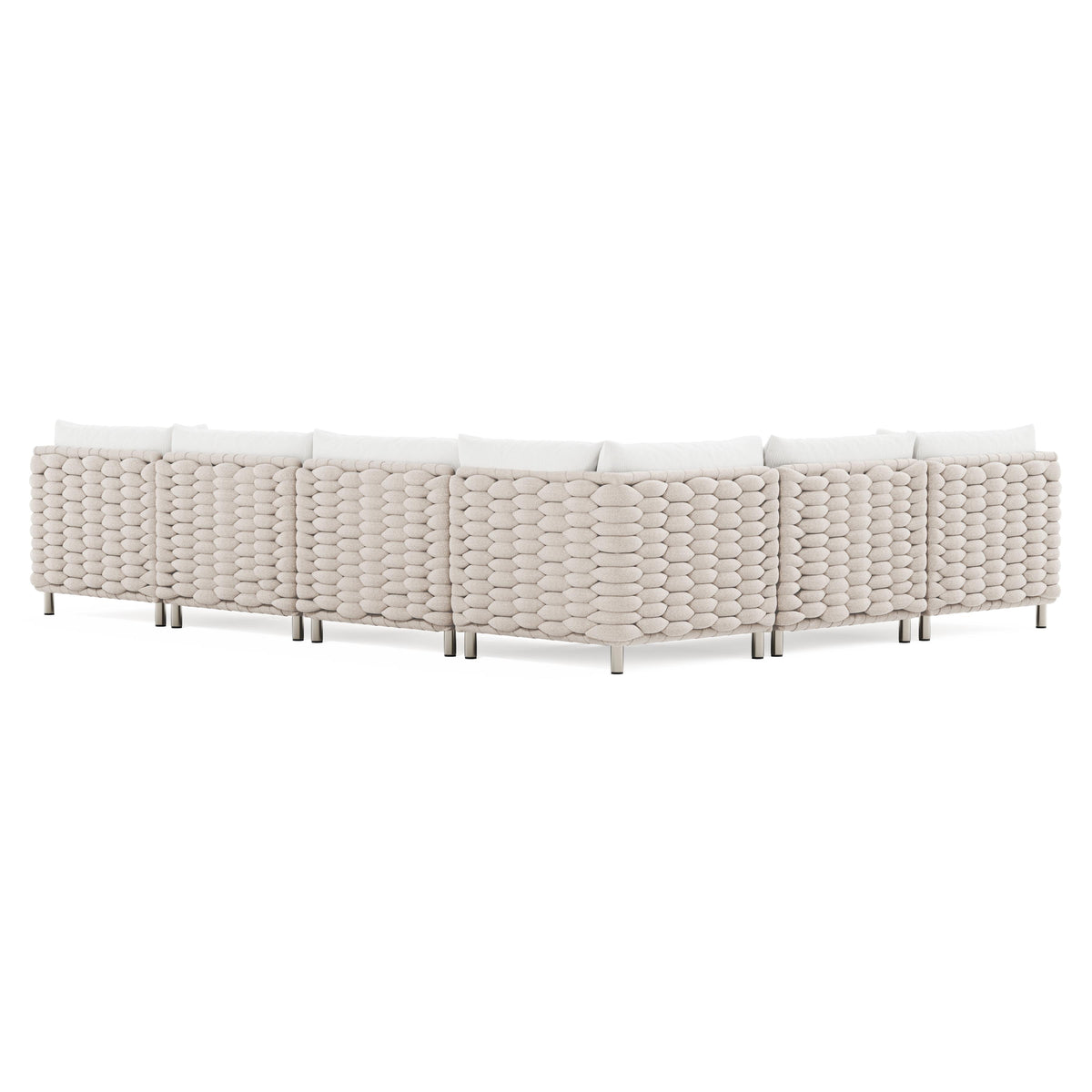 Wailea Nordic Grey Outdoor Sectional - Ornate Home