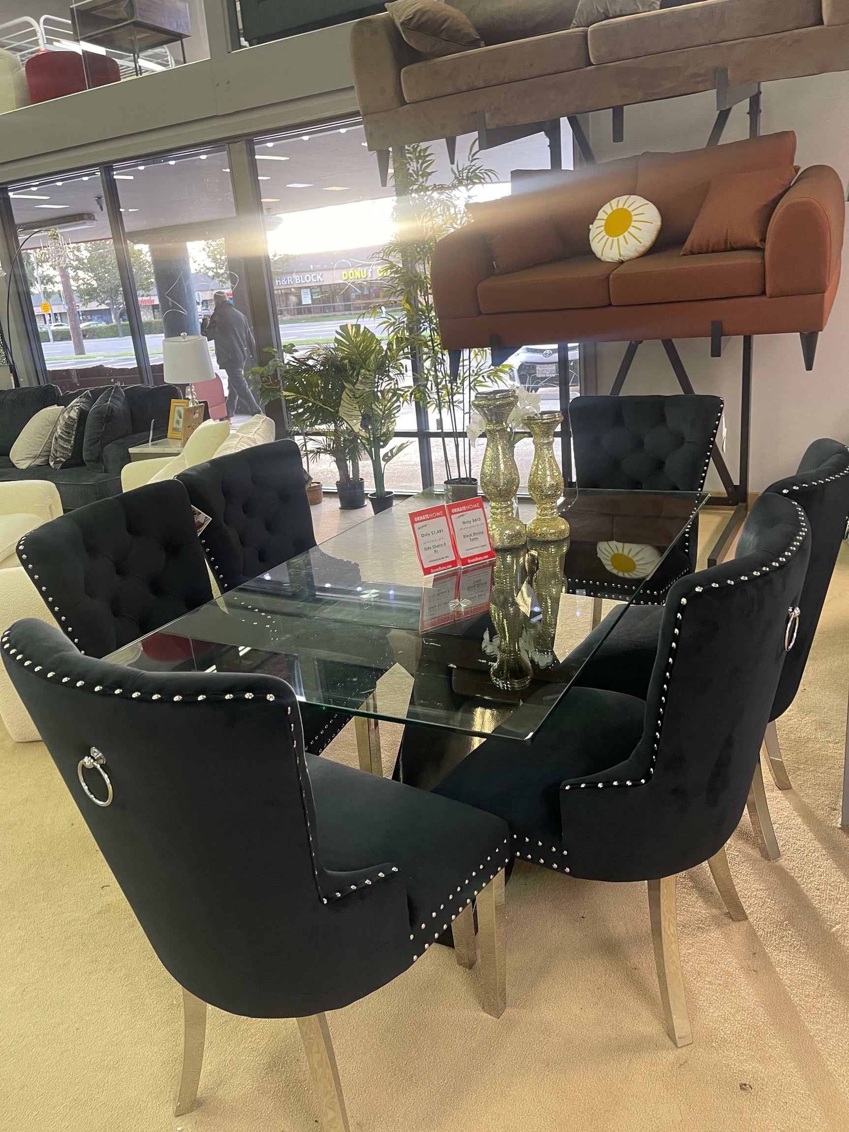 Wailoa Black Dining Table - Ornate Home