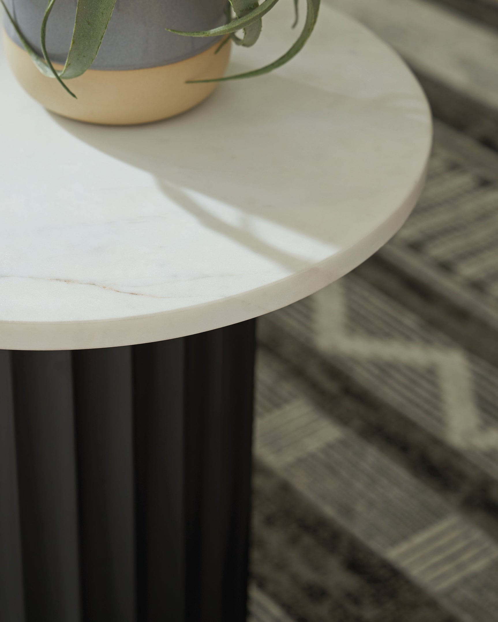 Wainstone Black/White Accent Table (Online Special Price) - Ornate Home