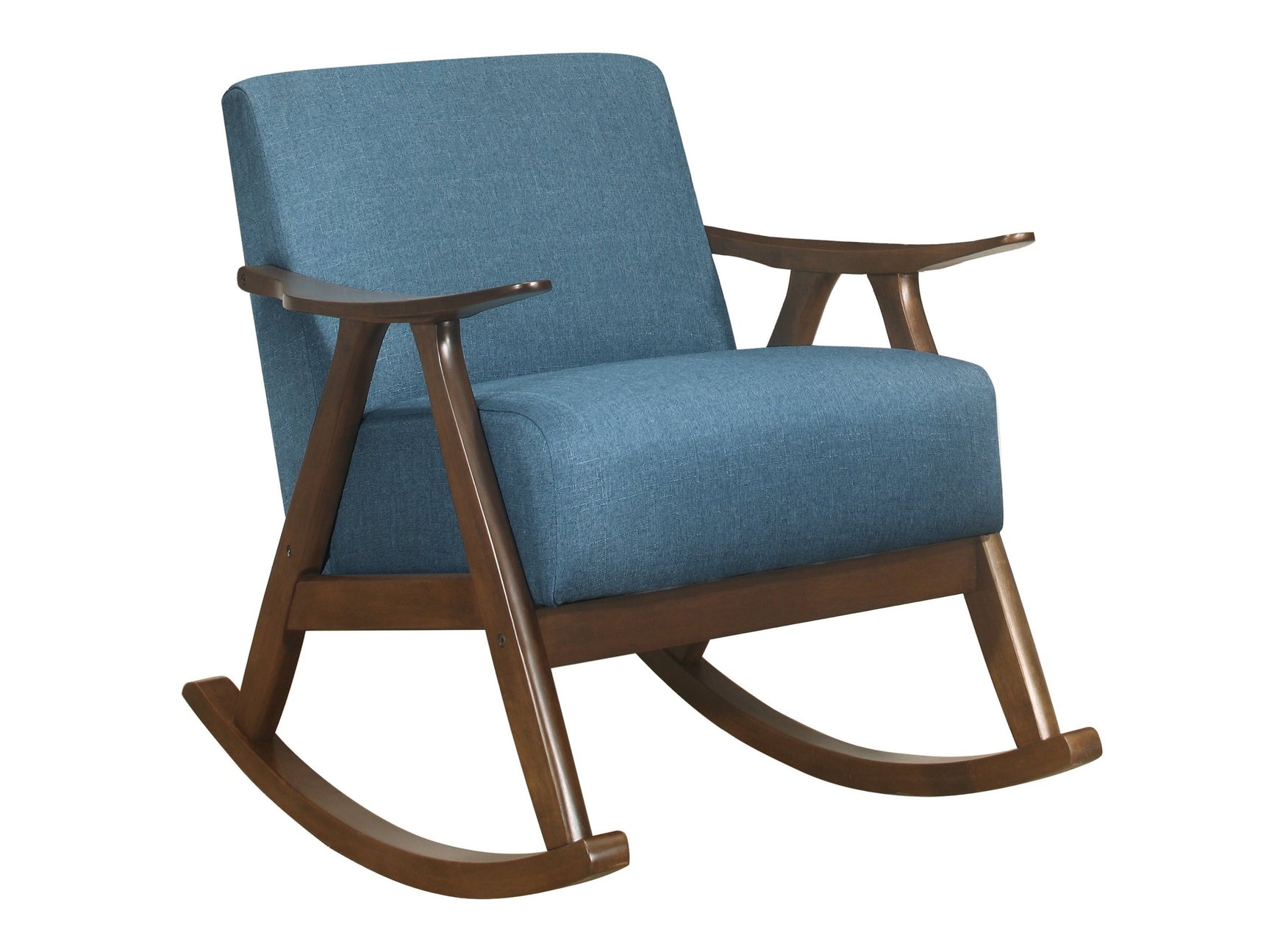 Waithe Blue Rocking Chair - Ornate Home