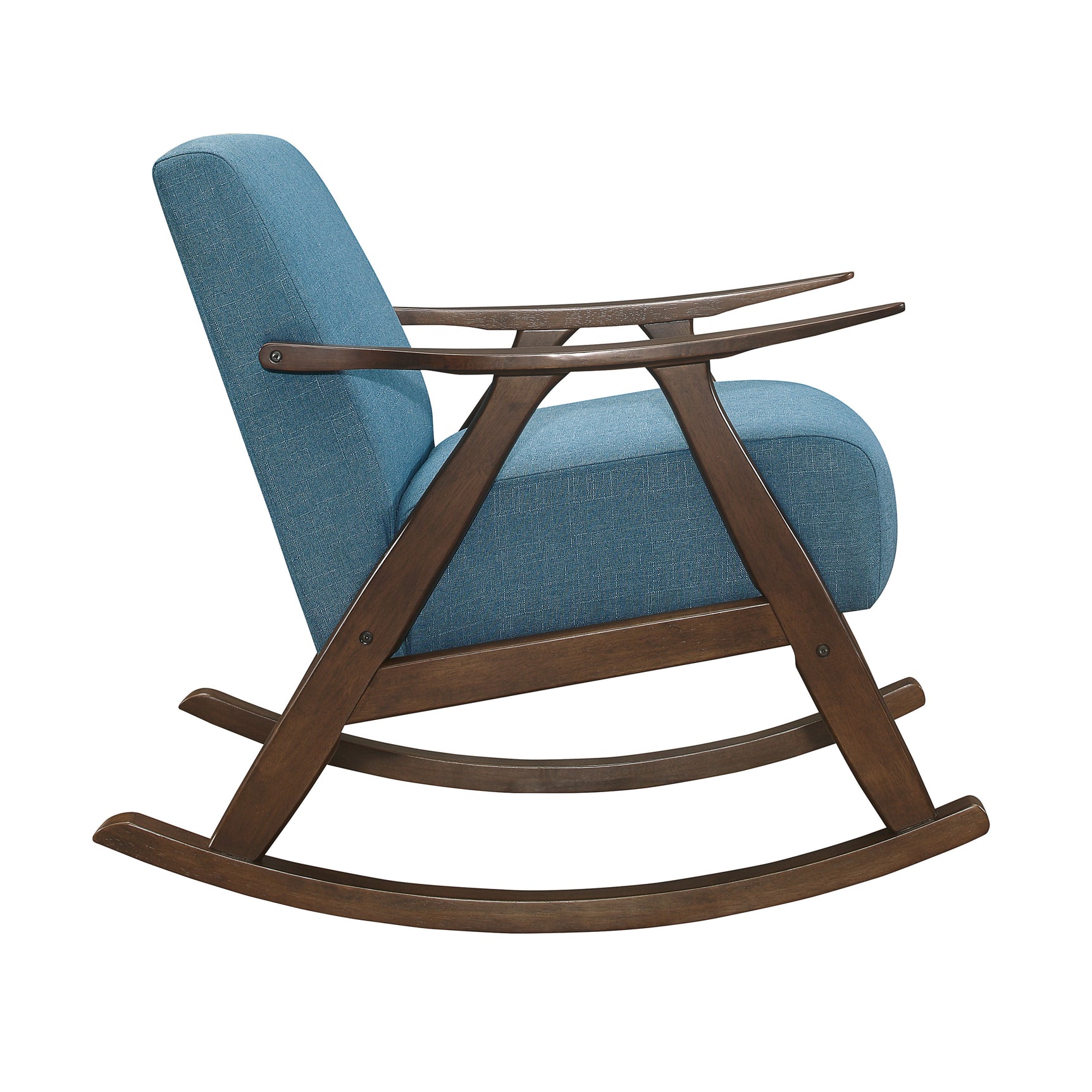 Waithe Blue Rocking Chair - Ornate Home