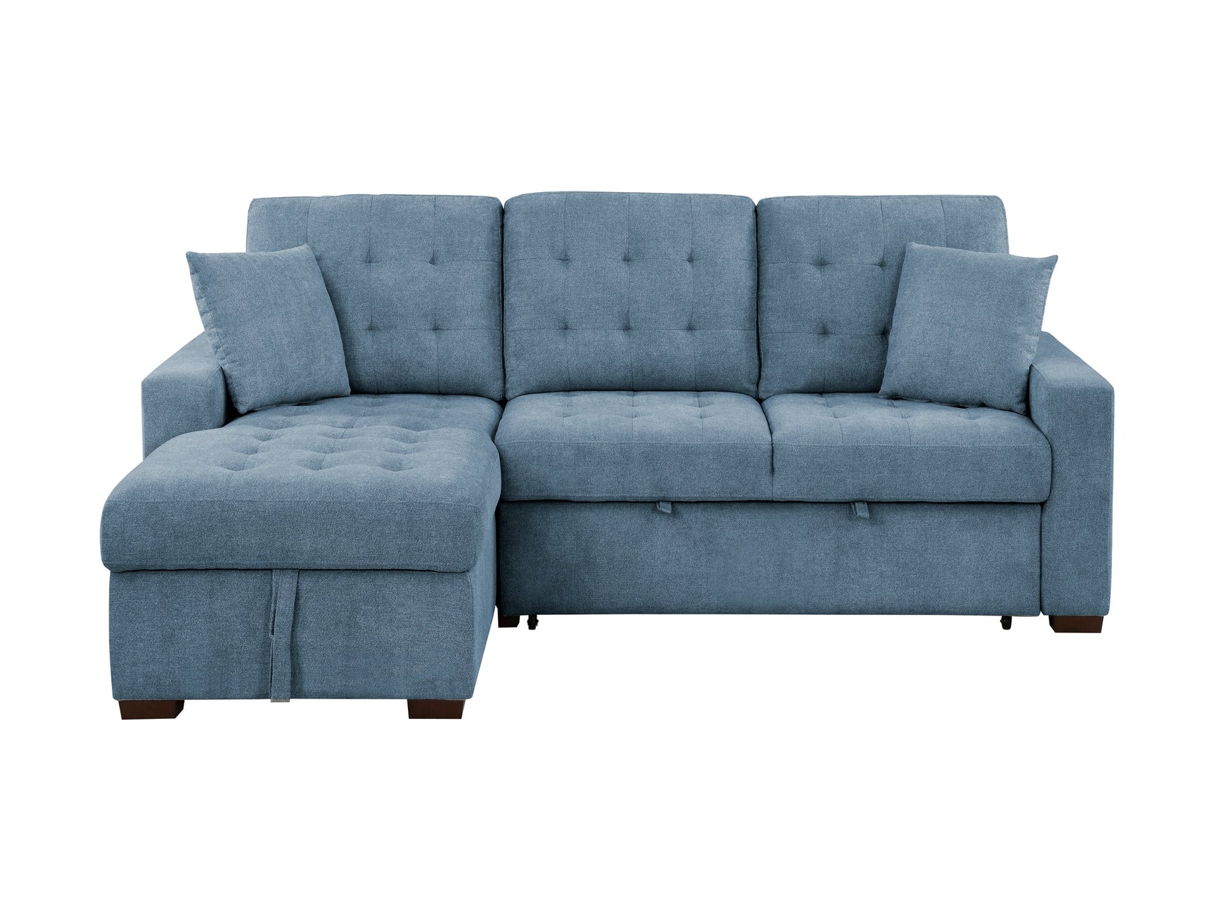 Waitsfield Blue 2-Piece Sectional with Left Chaise - Ornate Home
