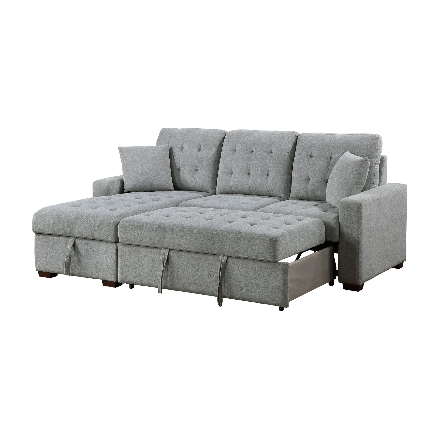 Waitsfield Gray 2-Piece Sectional with Left Chaise - Ornate Home