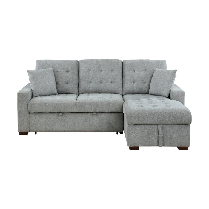 Waitsfield Gray 2-Piece Sectional with Right Chaise - Ornate Home
