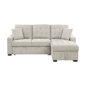 Waitsfield Sand 2-Piece Sectional with Right Chaise - Ornate Home