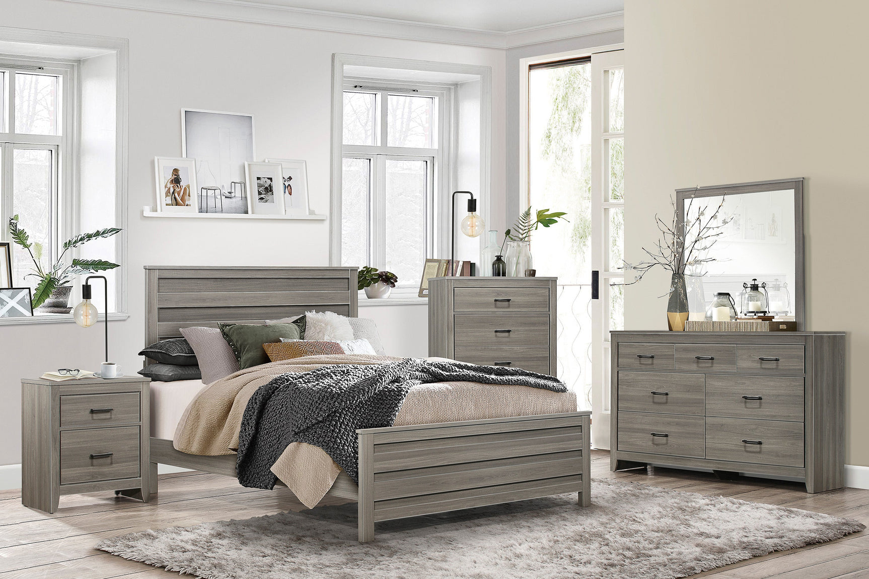 Waldorf Dark Gray Dresser - Ornate Home
