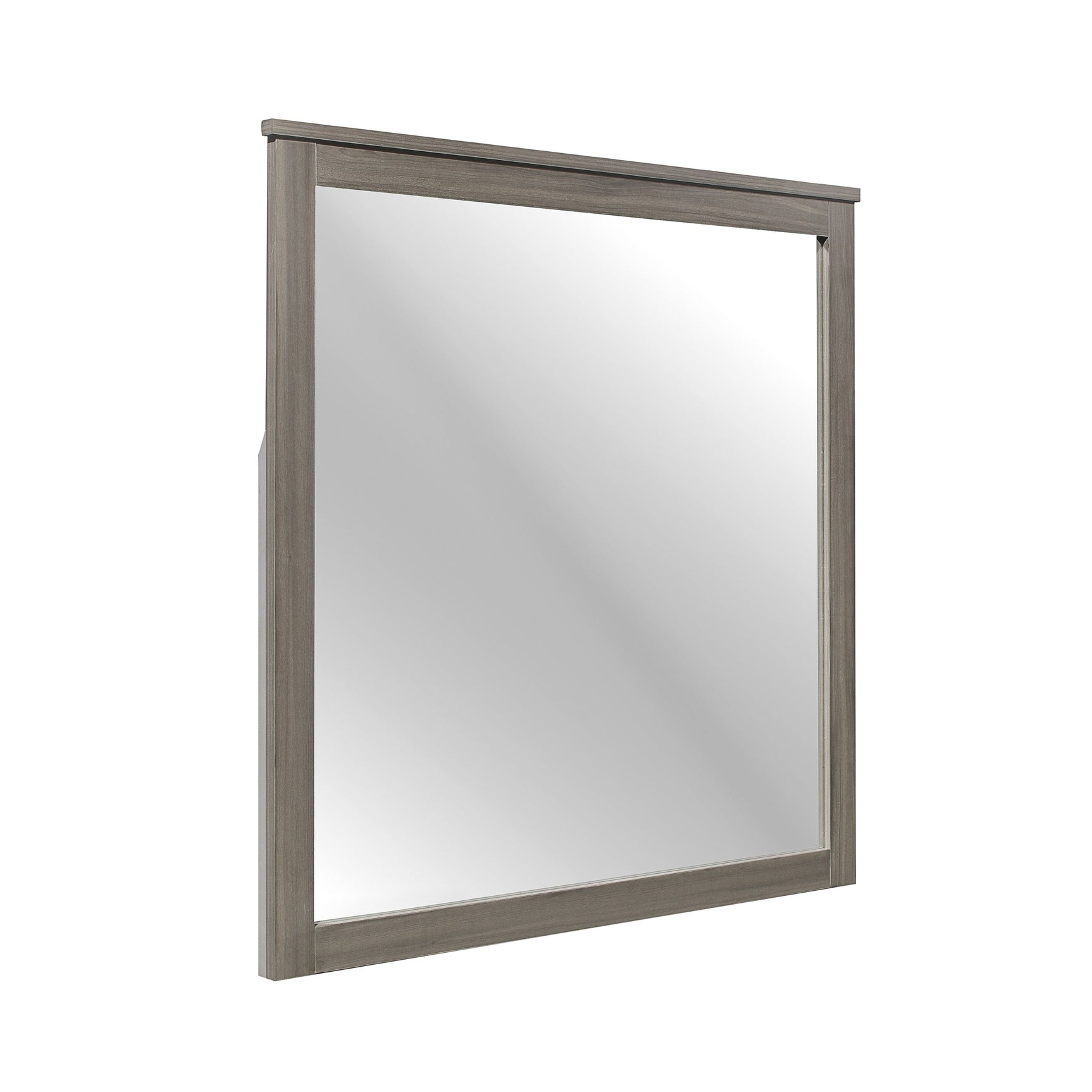 Waldorf Dark Gray Mirror - Ornate Home