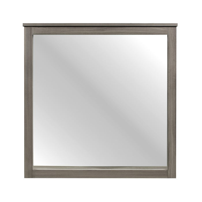 Waldorf Dark Gray Mirror - Ornate Home