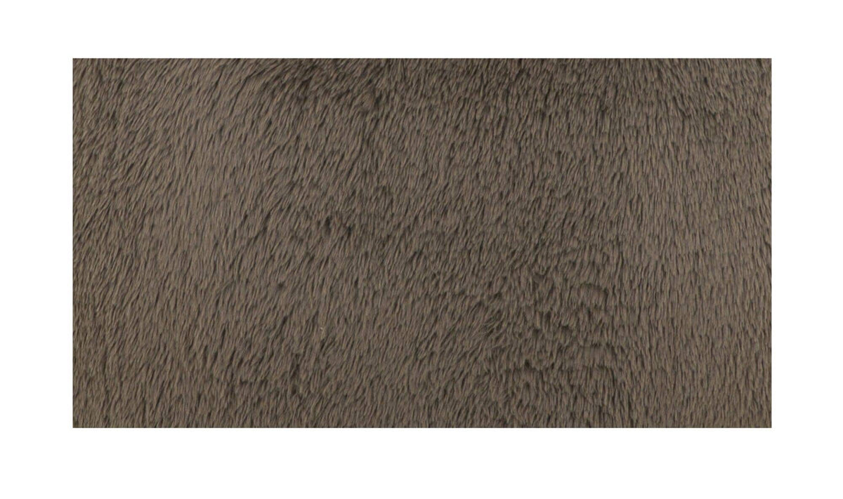Wales Light Brown Faux Fur Accent Chair - Ornate Home