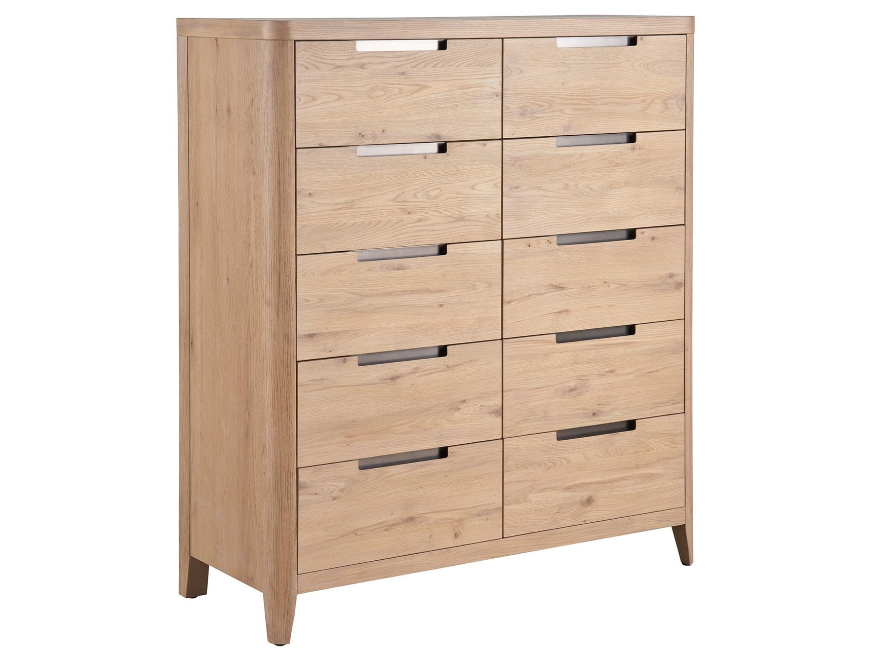 Walker Organic Natural Oak Drawer Chest - Ornate Home
