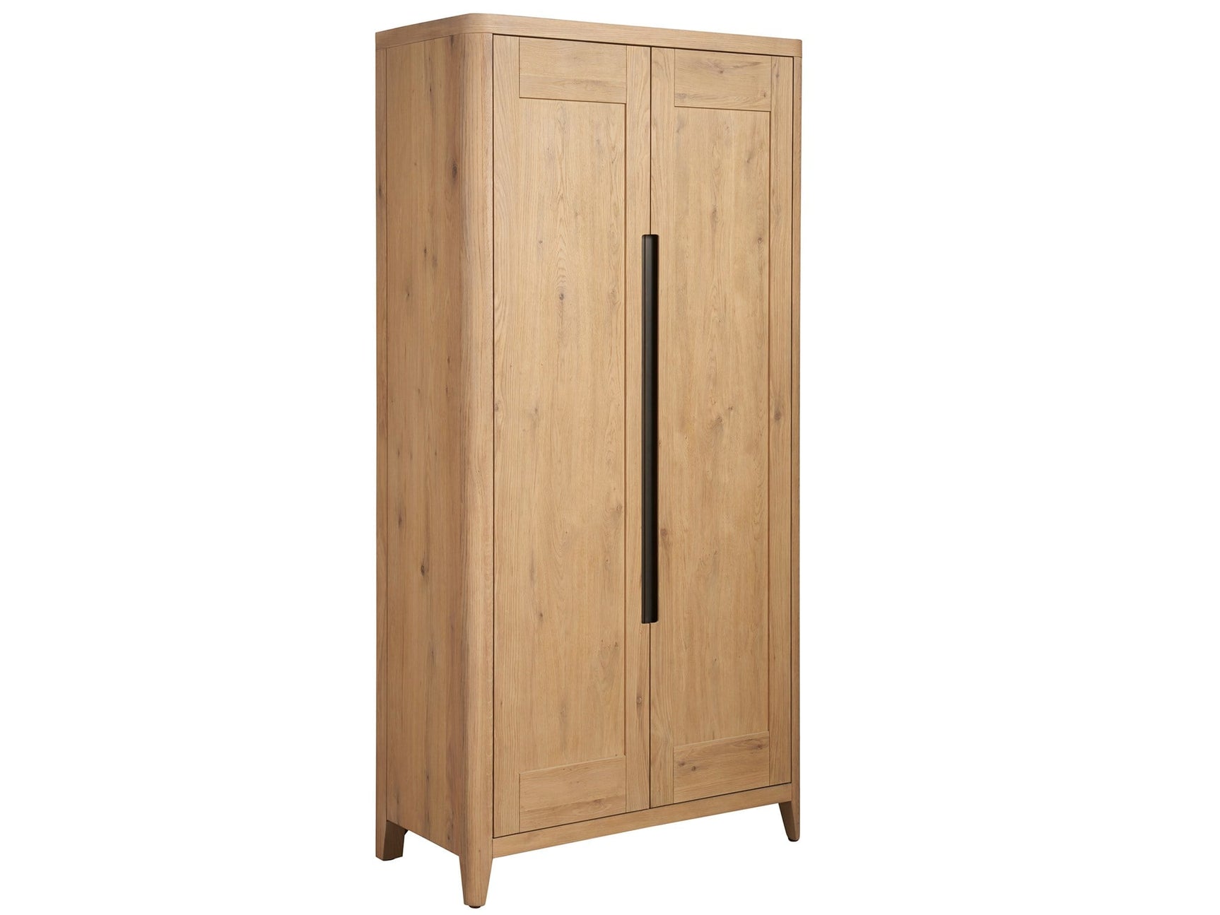 Walker Organic Natural Oak Wardrobe - Ornate Home