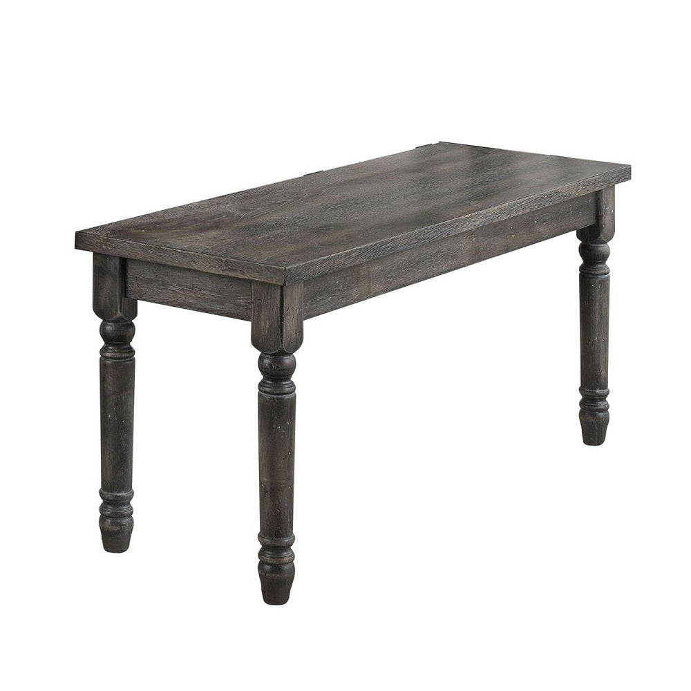 Wallace Bench in Weathered Gray 71438 - Ornate Home