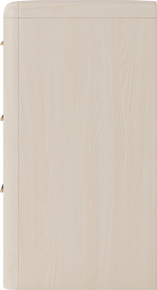Wallen White Sand 6 Drawer Dresser - Ornate Home