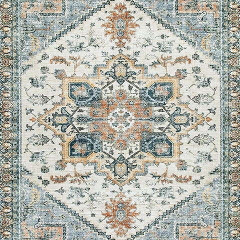 Wallney Multi Memory Foam Large Rug - Ornate Home