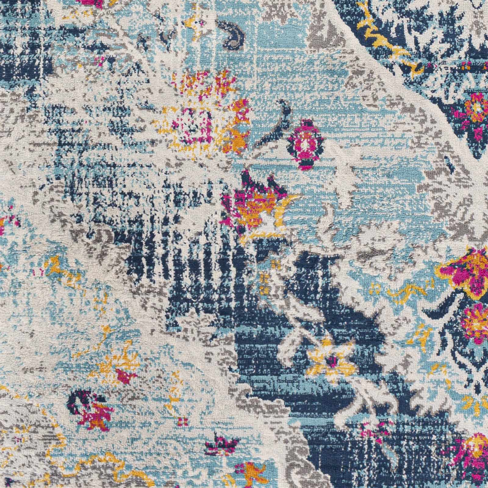 Wallsburg Blue Area Rug - Ornate Home