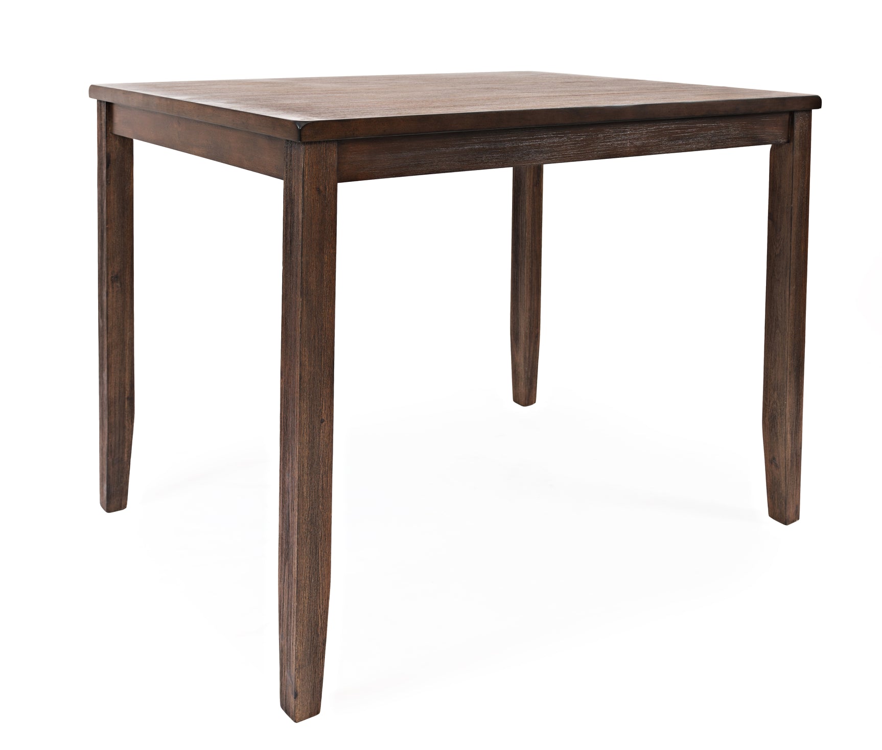 Walnut Creek Brown Counter Height Dining Table w/(4) Stools - Ornate Home