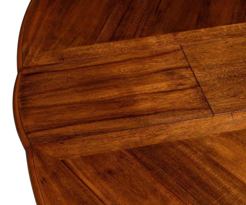 Walnut Jupe Brown Medium Dining Table - Ornate Home