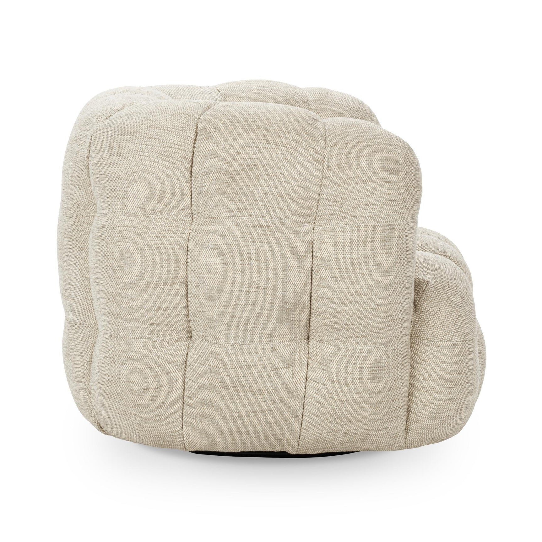 Walter Beige Swivel Chair - Ornate Home