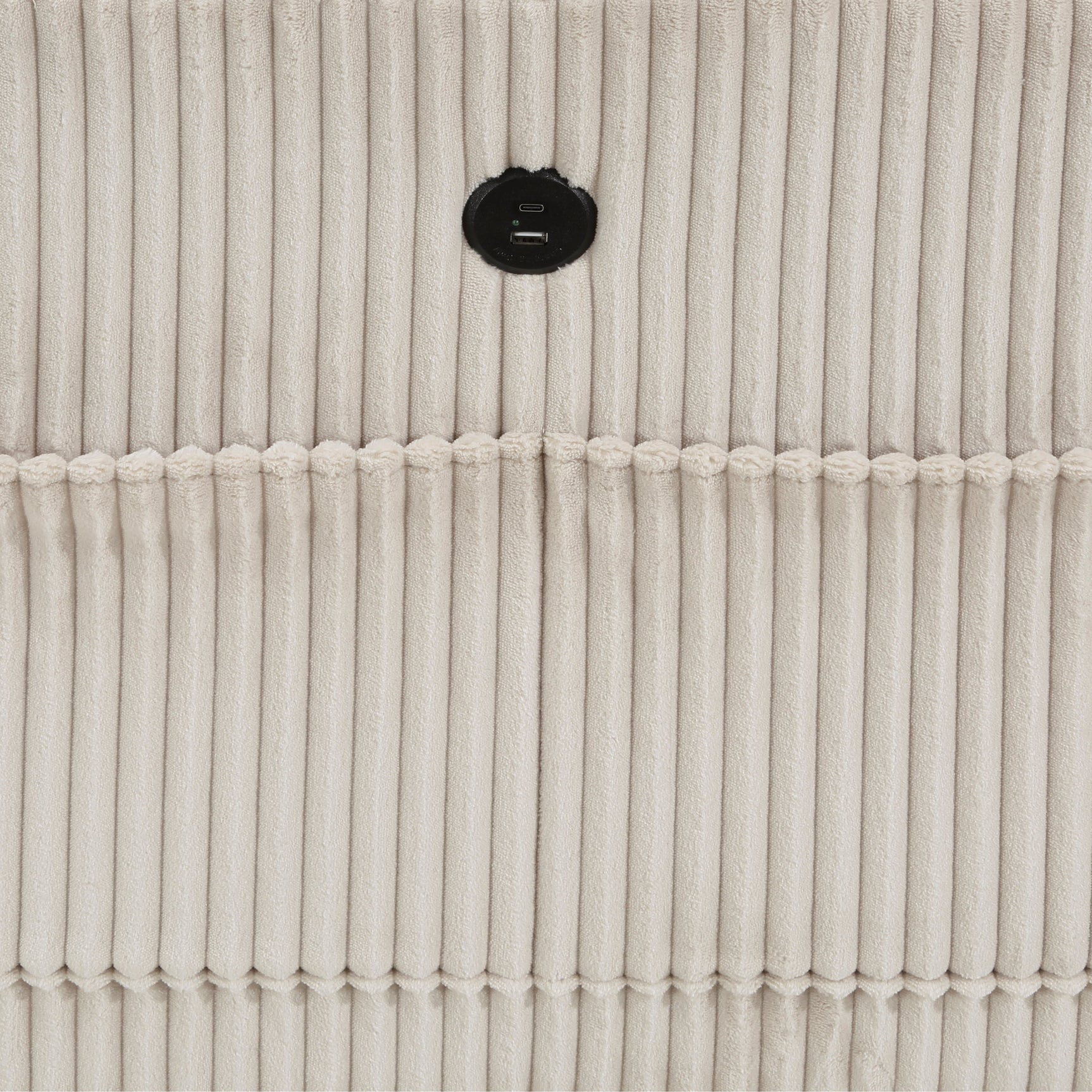 Walterboro Beige 4-Piece Sectional with Storage Pouches - Ornate Home