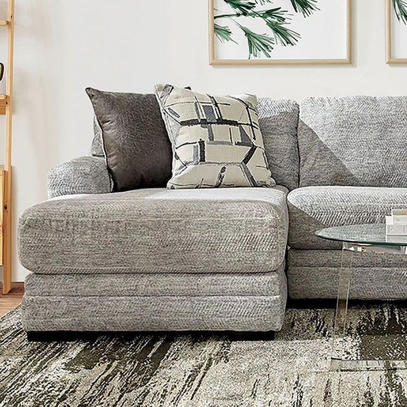 Waltham Gray Sectional - Ornate Home
